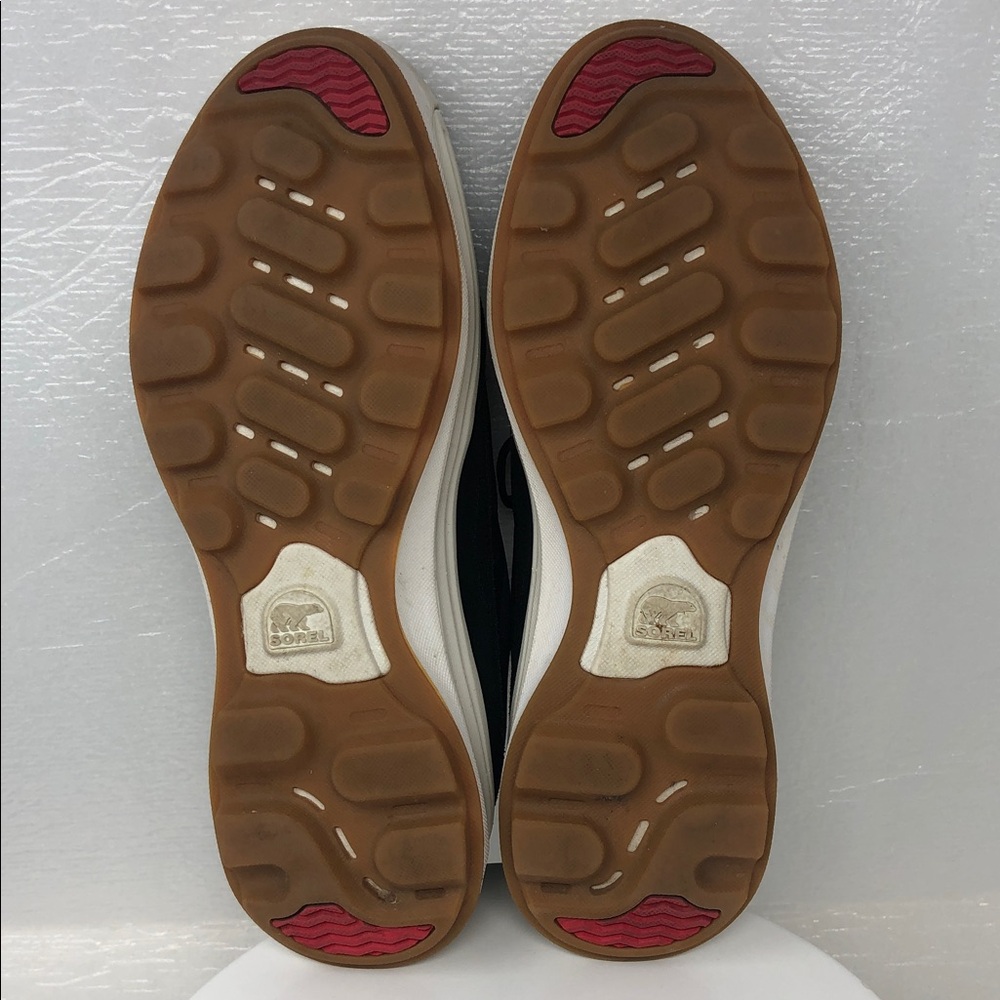Sorel Ona 503 Sneakers Everyday Waterproof Low Top Black and Chalk Size 9 - Picture 8 of 13